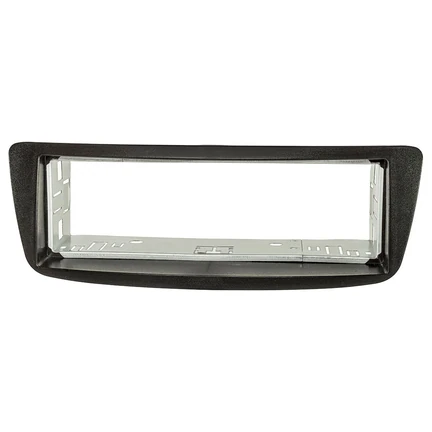 Radioblende Metallschacht kompatibel mit Citroen Peugeot Toyota C1 107 Aygo schwarz