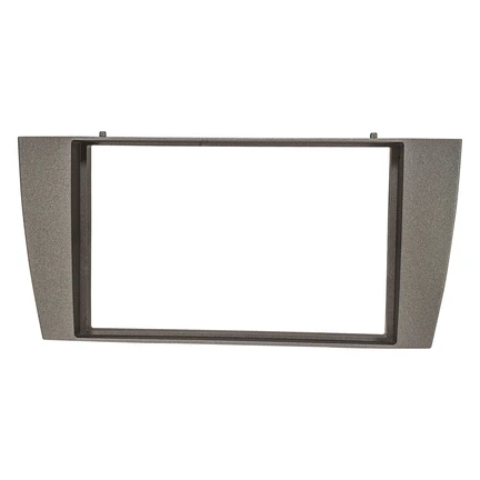 Doppel DIN Radioblende kompatibel mit Jaguar X-Type S-Type schwarz 2001-2009