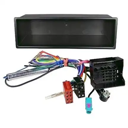 Radioeinbauset kompatibel mit Citroen C2 C3 Jumpy 1-DIN schwarz ab Bj. 2005