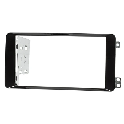 tomzz Audio Doppel DIN Radioblende kompatibel mit Mitsubishi ASX Piano Lack schwarz ab Bj. 2017