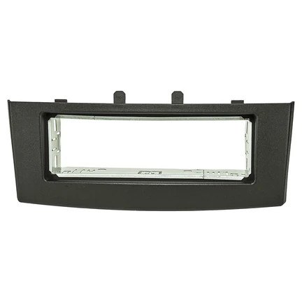 Radioblende Metallschacht kompatibel mit Mitsubishi Colt Z30 Facelift ab 2009 schwarz