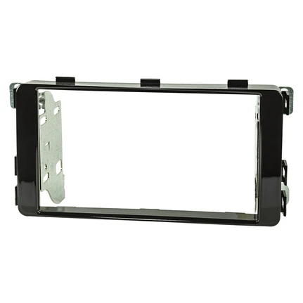 Doppel DIN Radioblende kompatibel mit Mitsubishi L200 ab 2015 Fiat Fullback ab 2016 Piano Lack schwarz