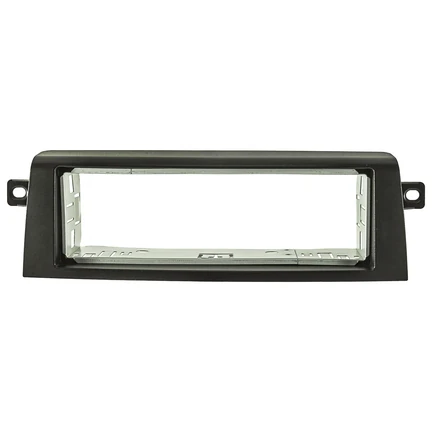 Radioblende Metallschacht kompatibel mit Renault Koleos ab 2009 schwarz