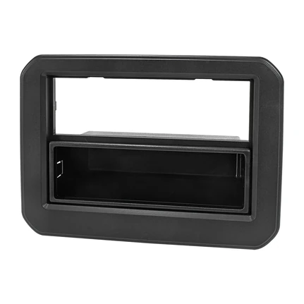 tomzz Audio Radioblende kompatibel mit Suzuki Ignis schwarz mit Fach ab 2017