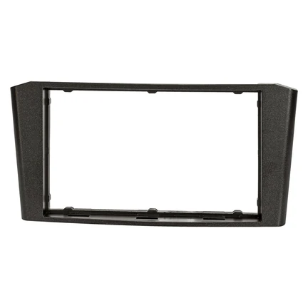 Doppel DIN Radioblende kompatibel mit Toyota Avensis (T25) 2003-2008 schwarz