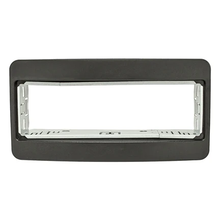 Radioblende Metallschacht kompatibel mit Toyota Avensis Celica MR2 RAV4 Previa schwarz