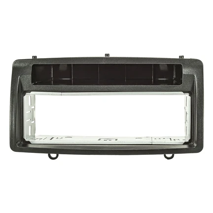 Radioblende Metallschacht kompatibel mit Toyota Corolla E12 E120 2002-2007 schwarz