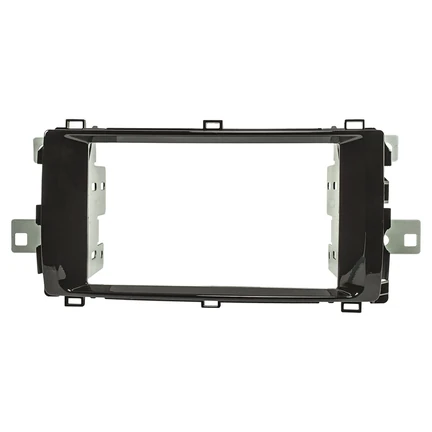 Doppel DIN Radioblende kompatibel mit Toyota Auris E180 ab 2013 E210 ab 2018 piano schwarz