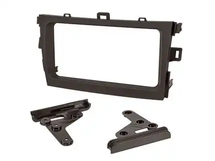 11111Radioblende kompatibel mit Toyota Corolla Corolla Verso 2-DIN schwarz Bj. 2009-2013