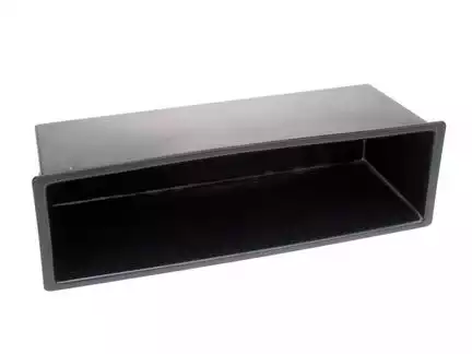 11111Ablagefach Universal ISO 1-DIN schwarz 