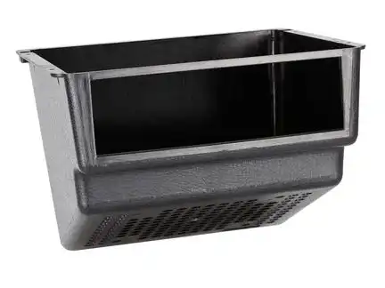 11111Radio Halterung Universal Unterbaukonsole 1-DIN Geräte inkl. Lautsprecher-Aufnahme 130mm