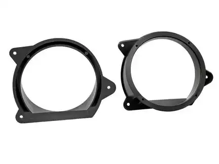 11111Lautsprecher Adapterringe kompatibel mit Peugeot 207 3008 Türe Front 2006-2016 adaptiert auf 165er Lautsprecher
