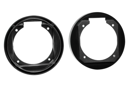 ACV Lautsprecher Adapterringe kompatibel mit Daewoo Chevrolet Matiz (KL**) Bj. 1998 - 2010 adaptiert auf 165er Lautsprecher