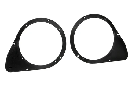 ACV Lautsprecher Adapterringe kompatibel mit Fiat Lancia Bravo Stilo 500 Delta adaptiert auf 165er Lautsprecher