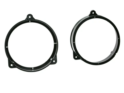 ACV Lautsprecher Adapterringe kompatibel mit Mercedes CLK (C208) (A208) Türe Front bis Bj. 05/2003 adaptiert auf 165er Lautsprecher