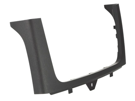 ACV Radioblende kompatibel mit Smart ForTwo 2-DIN mit Fach schwarz 2010-2015 OEM Zubehör