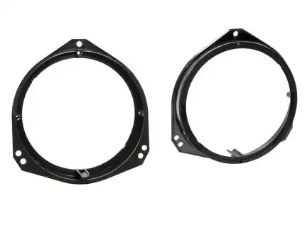 11111Lautsprecher Adapterringe kompatibel mit Opel BMW Mercedes Nissan Renault adaptiert auf 165er Lautsprecher
