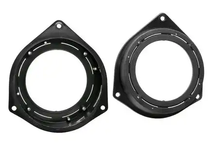 11111Lautsprecher Adapterringe kompatibel mit Alfa Romeo Citroen Ford Opel Fiat Peugeot MiTo Nemo Ka Astra Corsa Vivaro Zafira Bipper Qubo 500 Punto Fiorino adaptiert auf 100-120er Lautsprecher