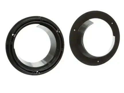 11111Lautsprecher Adapterringe kompatibel mit Suzuki Fiat Opel Grand Vitara Ignis Splash Swift SX4 Sedici Agila adaptiert auf 165er Lautsprecher