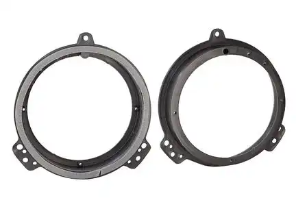 11111Lautsprecher Adapterringe kompatibel mit Audi A3 A4 Türe Front / Heck adaptiert auf 165er Lautsprecher