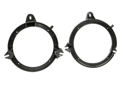 ACV Lautsprecher Adapterringe kompatibel mit Volvo S70 V70 1996-2000 Tür vorne adaptiert auf 165er Lautsprecher