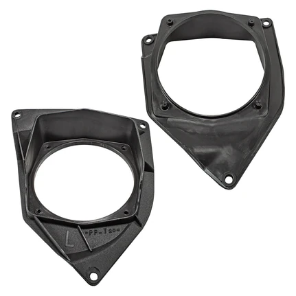 Lautsprecherringe Adapter Halterungen kompatibel mit Citroen C3 DS3 hinten für 130mm DIN Lautsprecher