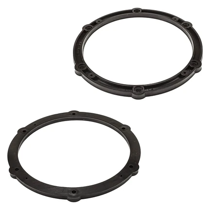 tomzz Audio Lautsprecher Adapterringe kompatibel mit Toyota Citroen Peugeot Opel Aygo Proace C1 C4 Jumpy DS4 107 208 308 RCZ Expert Partner Vivaro adaptiert auf 165er Lautsprecher