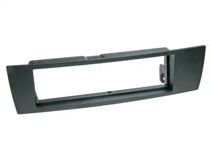 11111Radioblende kompatibel mit BMW 1er 3er X1 Z4 1-DIN schwarz 