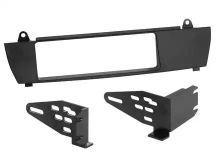 11111Radioblende kompatibel mit BMW X3 (E83) 1-DIN schwarz Bj. 2004 - 08/2010