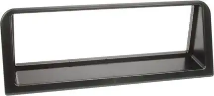 11111Radioblende kompatibel mit Peugeot 106 (1) 1-DIN schwarz Bj. 09/1991 - 07/2003