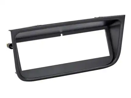 11111Radioblende kompatibel mit Peugeot 406 (8) 1-DIN schwarz 
