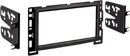 11111Doppel DIN Radioblende kompatibel mit Chevrolet Opel Pontiac Saturn Cobalt Equinox HHR Malibu GT schwarz