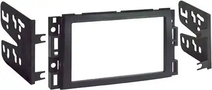 11111Radioblende kompatibel mit Chevrolet Impala Monte Carlo 2-DIN schwarz ab Bj. 2006