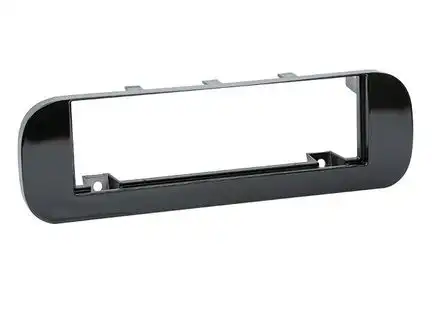 ACV Radioblende kompatibel mit Fiat Panda (312) (319) 1-DIN Piano Lack schwarz ab Bj. 01/2012