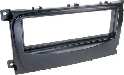 11111Radioblende kompatibel mit Ford C-Max Focus Focus CC Galaxy Mondeo S-Max 1-DIN schwarz ab Bj. 2007