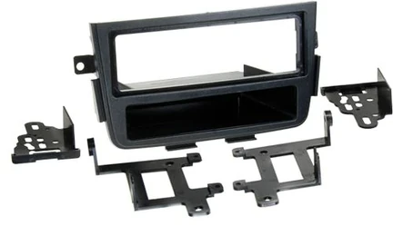 ACV Radioblende kompatibel mit Acura RSX RSX Type S 1-DIN schwarz