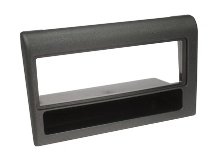 ACV Radioblende kompatibel mit Alfa Romeo Lancia 155 Delta Dedra (167) 1-DIN mit Fach schwarz Bj. 1992 - 1997