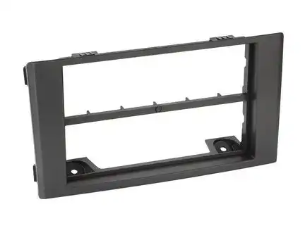 11111Radioblende kompatibel mit Iveco Daily V 2-DIN schwarz Bj. 2007 - 2014 