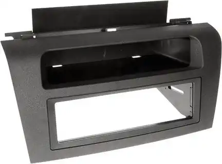 11111Radioblende kompatibel mit Mazda 3 (BK) 1-DIN mit Fach schwarz Bj. 10/2003 - 03/2009