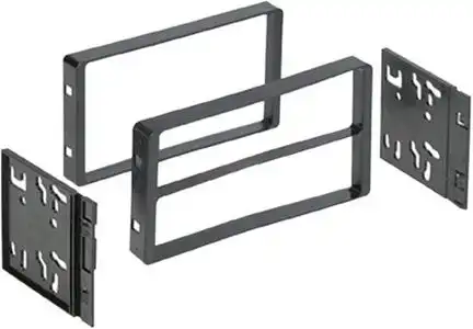 11111Radioblende kompatibel mit Mazda B-Serie 2-DIN schwarz Bj. 1994 - 2009 