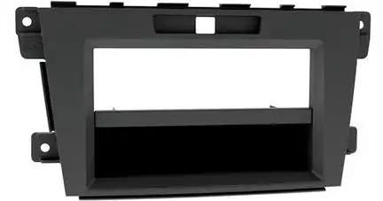 11111Radioblende kompatibel mit Mazda CX-7 (ER) (ERE) 2-DIN mit Fach schwarz Bj. 10/2009 - 2013