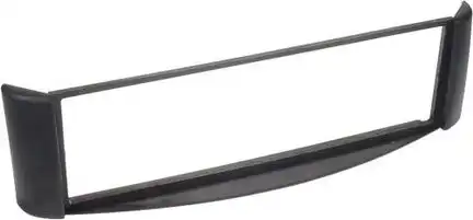 11111Radioblende kompatibel mit Smart ForTwo (BR450) 1-DIN schwarz Bj. 10/1998 - 02/2007