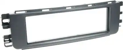 11111Radioblende kompatibel mit Smart ForFour 1-DIN schwarz Bj. 01/2004 - 06/2006