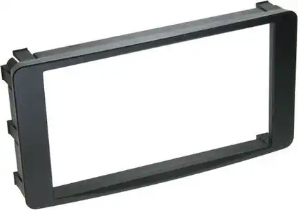 11111Radioblende kompatibel mit Mitsubishi Lancer Outlander (CYO) (CWOW) (CWB) 2-DIN schwarz