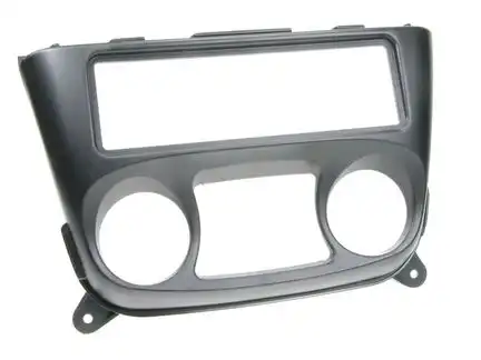 11111Radioblende kompatibel mit Nissan Almera (N16) 1-DIN schwarz Bj. 03/2000 - 11/2006