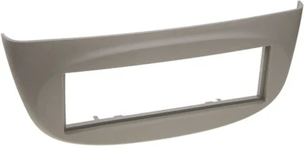 ACV Radioblende kompatibel mit Renault Twingo II Wind 1-DIN hellgrau 