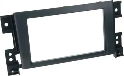 11111Radioblende kompatibel mit Suzuki Grand Vitara (JT) 2-DIN schwarz 