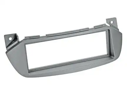 11111Radioblende kompatibel mit Nissan Pixo (UA0) 1-DIN silber Bj. 06/2009 - 10/2013