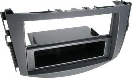 ACV Radioblende kompatibel mit Toyota RAV4 (CA30W) 2-DIN mit Fach schwarz Bj. 03/2006 - 03/2013