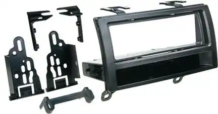 11111Radioblende kompatibel mit Toyota Camry (V3) (V30) 1-DIN mit Fach schwarz Bj. 11/2001 - 2006